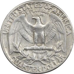سکه کوارتر دلار 1967 واشنگتن - VF35 - آمریکا