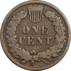 سکه 1 سنت 1907 سرخپوستی - VF30 - آمریکا