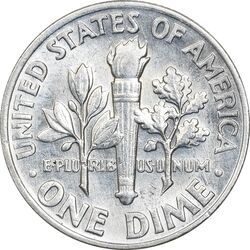 سکه 1 دایم 1964 روزولت - MS62 - آمریکا