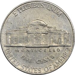 سکه 5 سنت 1998P جفرسون - EF45 - آمریکا