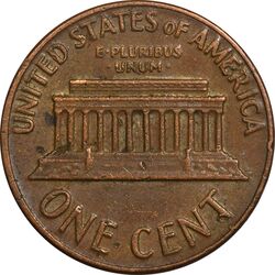سکه 1 سنت 1971 لینکلن - EF45 - آمریکا