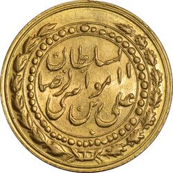 مدال طلا یادبود میلاد رضا پهلوی 1339 - MS62 - محمد رضا شاه