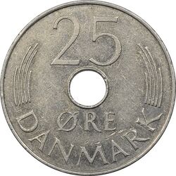 سکه 25 اوره 1978 مارگرته دوم - EF45 - دانمارک
