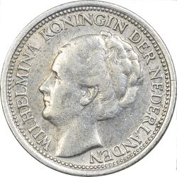 سکه 10 سنت 1939 ویلهلمینا - EF45 - هلند