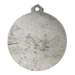 مدال آویز ورزشی دو میدانی (نقره ای) - AU - محمد رضا شاه