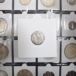 سکه ربعی 1304 - AU55 - رضا شاه