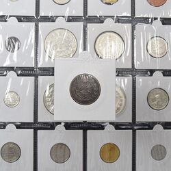 سکه 1 شاهی بدون تاریخ - F15 - ناصرالدین شاه
