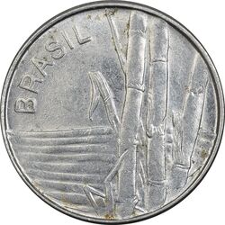 سکه 1 کروزیرو 1982 جمهوری فدراتیو - AU55 - برزیل