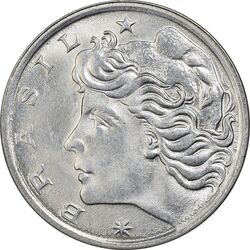 سکه 5 سنتاوو 1977 جمهوری فدراتیو - AU58 - برزیل