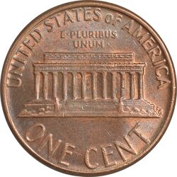 سکه 1 سنت 1979D لینکلن - MS62 - آمریکا