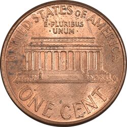 سکه 1 سنت 1994D لینکلن - MS63 - آمریکا