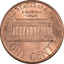 سکه 1 سنت 1995D لینکلن - MS64 - آمریکا
