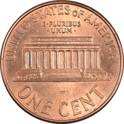 سکه 1 سنت 1998D لینکلن - MS64 - آمریکا