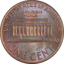 سکه 1 سنت 2001D لینکلن - MS63 - آمریکا