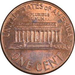 سکه 1 سنت 2007D لینکلن - MS62 - آمریکا