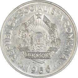 سکه 1 لئو 1966 جمهوری سوسیالیستی - AU58 - رومانی