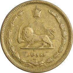 سکه 10 دینار 1318 برنز - VF30 - رضا شاه