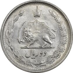 سکه 2 ریال 1346 - MS63 - محمد رضا شاه