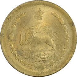 سکه 25 دینار 1329 - MS63 - محمد رضا شاه