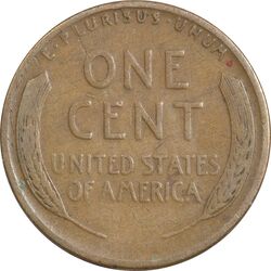 سکه 1 سنت 1936 لینکلن - VF25 - آمریکا