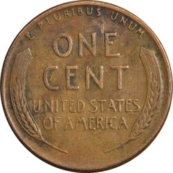 سکه 1 سنت 1954S لینکلن - VF35 - آمریکا