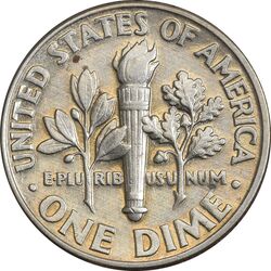 سکه 1 دایم 1994D روزولت - AU55 - آمریکا