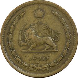 سکه 10 دینار 1321 - VF35 - محمد رضا شاه