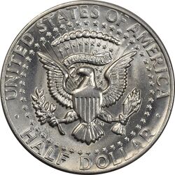 سکه نیم دلار 1971 کندی - MS62 - آمریکا