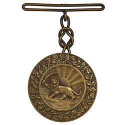 مدال برنز بپاداش خدمت - UNC - رضا شاه