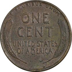 سکه 1 سنت 1958D لینکلن - EF45 - آمریکا