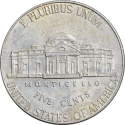 سکه 5 سنت 2010P جفرسون - EF45 - آمریکا