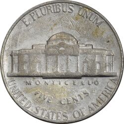 سکه 5 سنت 1968S جفرسون - EF45 - آمریکا