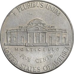 سکه 5 سنت 2015P جفرسون - EF45 - آمریکا