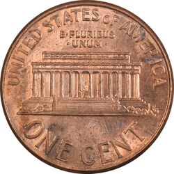 سکه 1 سنت 2008 لینکلن - MS63 - آمریکا