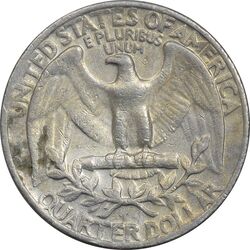 سکه کوارتر دلار 1967 واشنگتن - VF35 - آمریکا