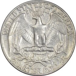 سکه کوارتر دلار 1967 واشنگتن - EF40 - آمریکا