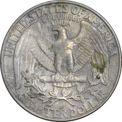 سکه کوارتر دلار 1988P واشنگتن - VF30 - آمریکا