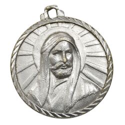 مدال تبلیغاتی امام علی (جیپ موتور تهران) - AU - محمد رضا شاه