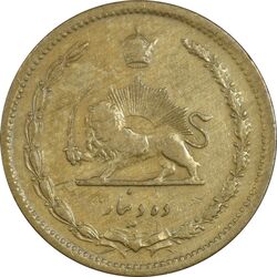 سکه 10 دینار 1319 برنز - VF25 - رضا شاه