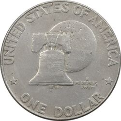 سکه یک دلار 1976 جشن دویست سالگی آمریکا - EF45 - آمریکا