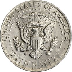 سکه نیم دلار 1972 کندی - EF45 - آمریکا