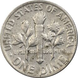 سکه 1 دایم 1968 روزولت - EF45 - آمریکا