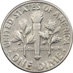 سکه 1 دایم 1970D روزولت - EF45 - آمریکا
