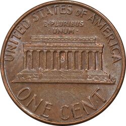 سکه 1 سنت 1978D لینکلن - EF45 - آمریکا