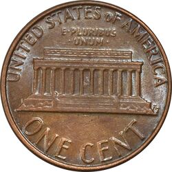 سکه 1 سنت 1981D لینکلن - AU58 - آمریکا