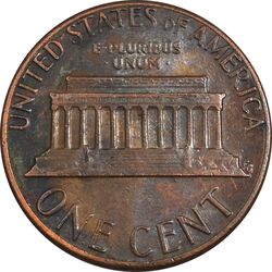 سکه 1 سنت 1984 لینکلن - EF45 - آمریکا