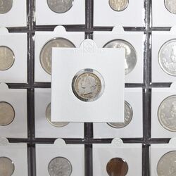سکه 10 سنت 1858 ویکتوریا - VF35 - کانادا