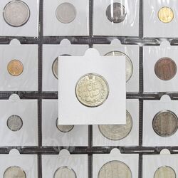 سکه 2000 دینار 1330 خطی - MS62 - احمد شاه