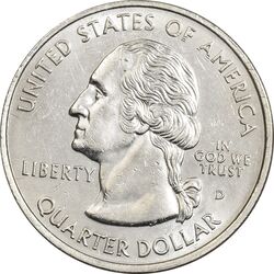 سکه کوارتر دلار 1999D ایالتی (کنکتیکت) - MS62 - آمریکا