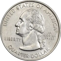 سکه کوارتر دلار 1999D ایالتی (کنکتیکت) - MS61 - آمریکا